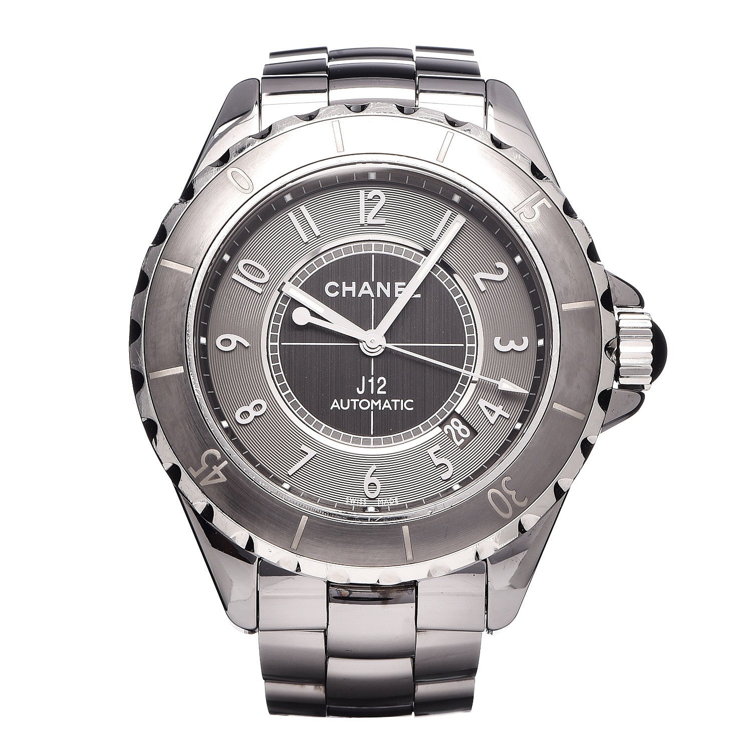 Chanel Titanium Ceramic 41mm J12 Chromatic Automatic Watch 1 of 6