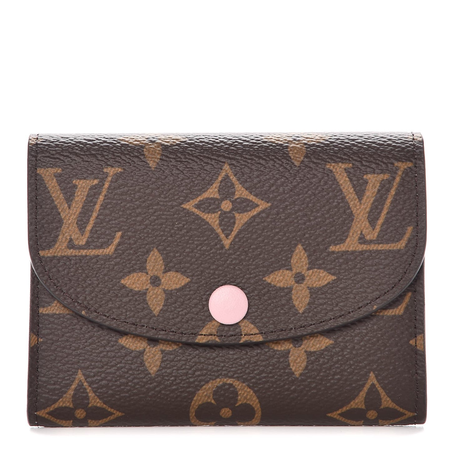Monogram Rosalie Coin Purse Rose Ballerine