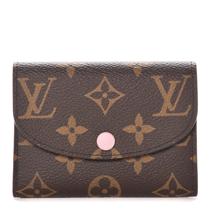 Louis Vuitton Monogram Rosalie Coin Purse Rose Ballerine 1 of 8