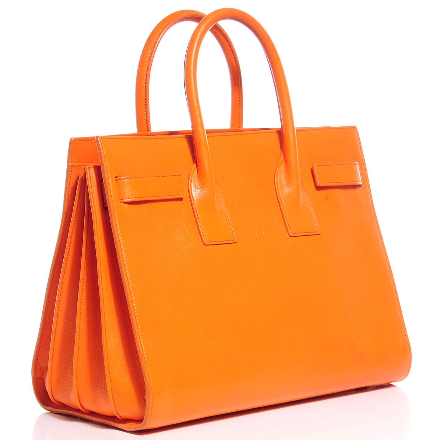 Calfskin Small Sac De Jour Mandarine