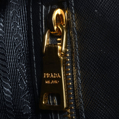 Prada Saffiano Lux Medium Tote Nero Black 4 of 12