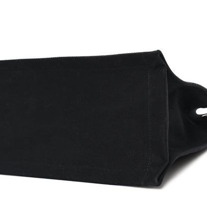 Saint Laurent Linen Calfskin Rive Gauche Tote Black 10 of 13