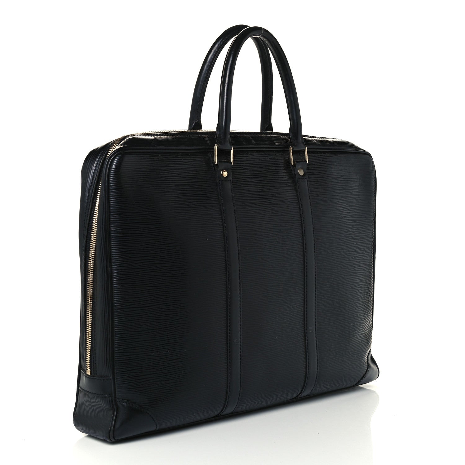 Louis Vuitton Epi Porte-Documents Voyage Briefcase Black 3 of 11