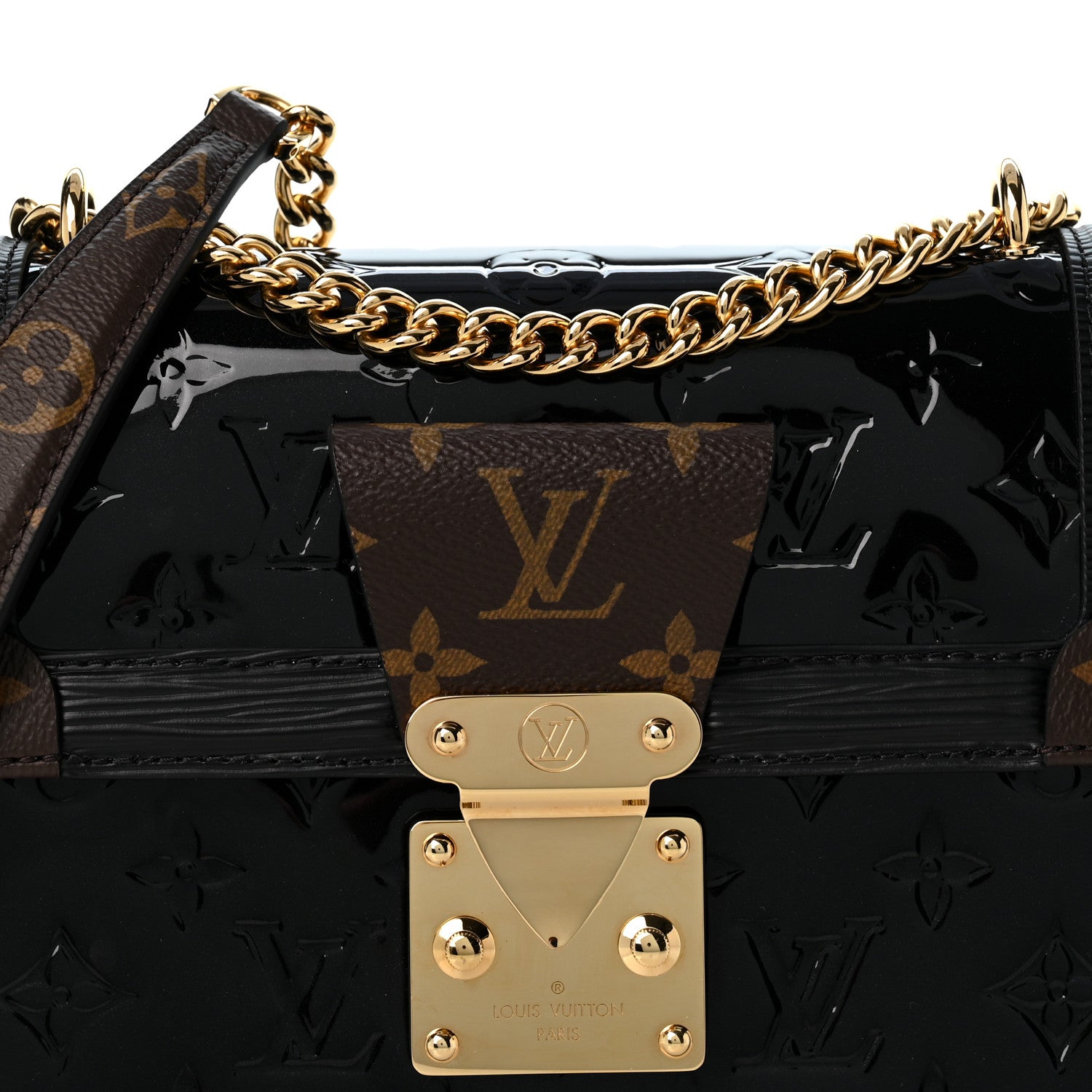 Louis Vuitton Vernis Epi Monogram Wynwood Black 7 of 12