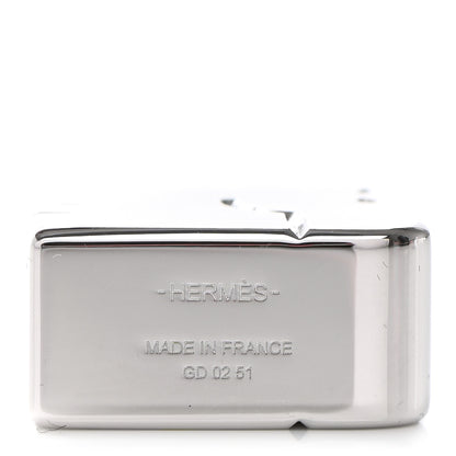 Hermes Palladium Cadenas Horse Key Ring 3 of 4