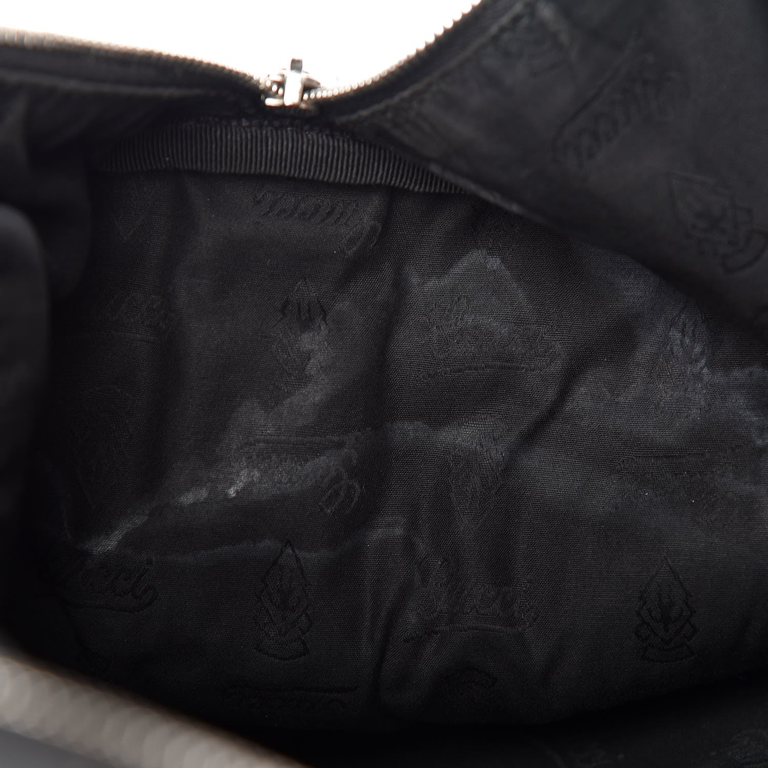 Gucci Imprime Monogram Web Carry On Duffle Bag Black 9 of 19