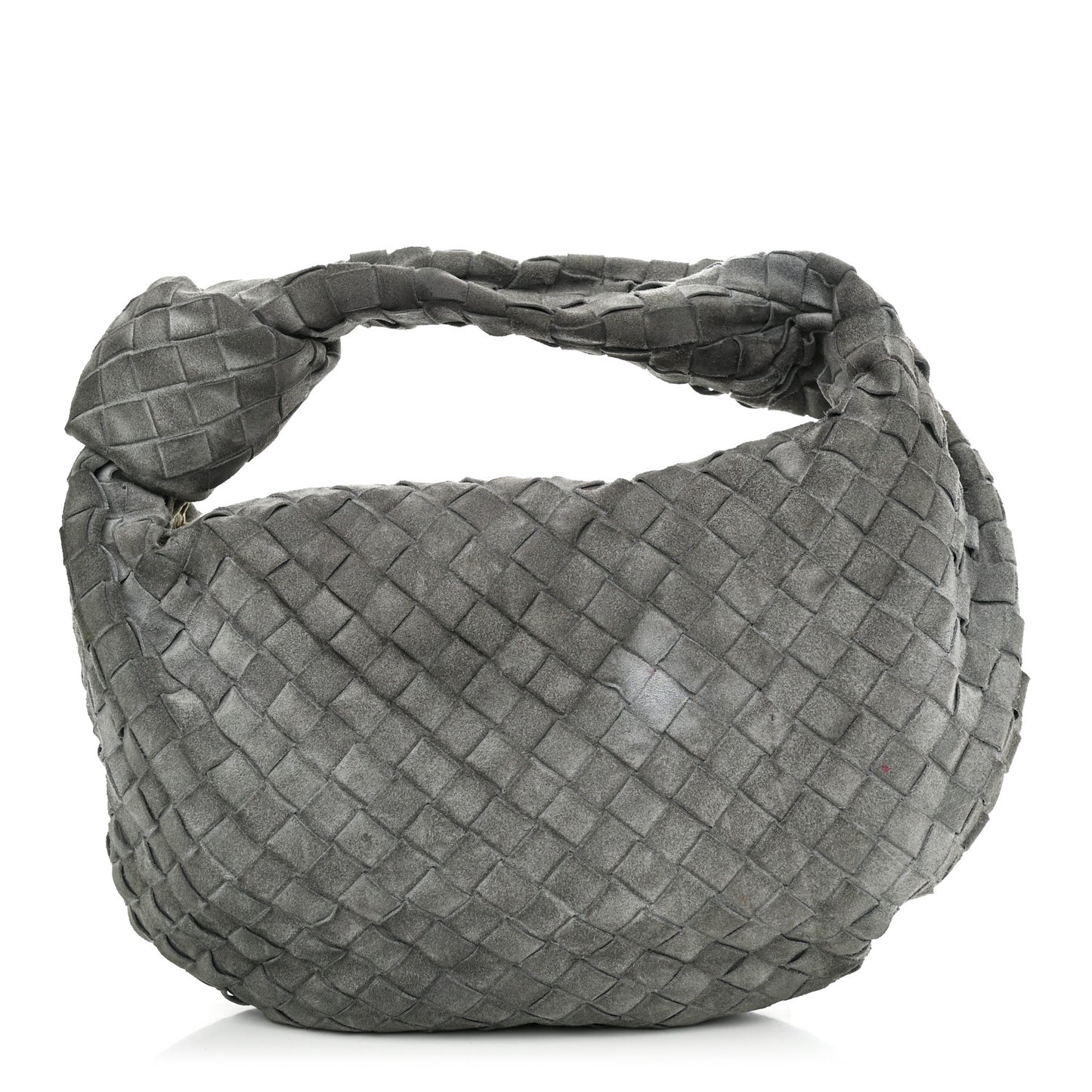 Suede Calfskin Intrecciato Teen Jodie Hobo Thunder