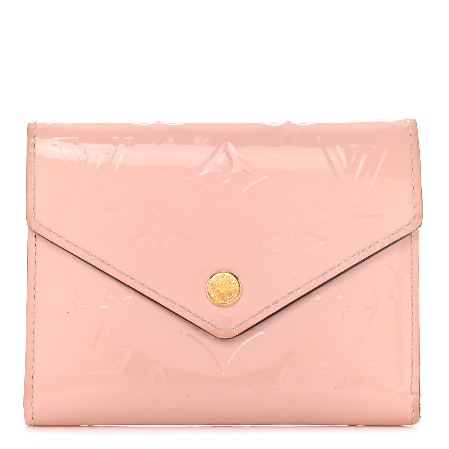 Louis Vuitton Vernis Victorine Wallet Rose Ballerine 1 of 9