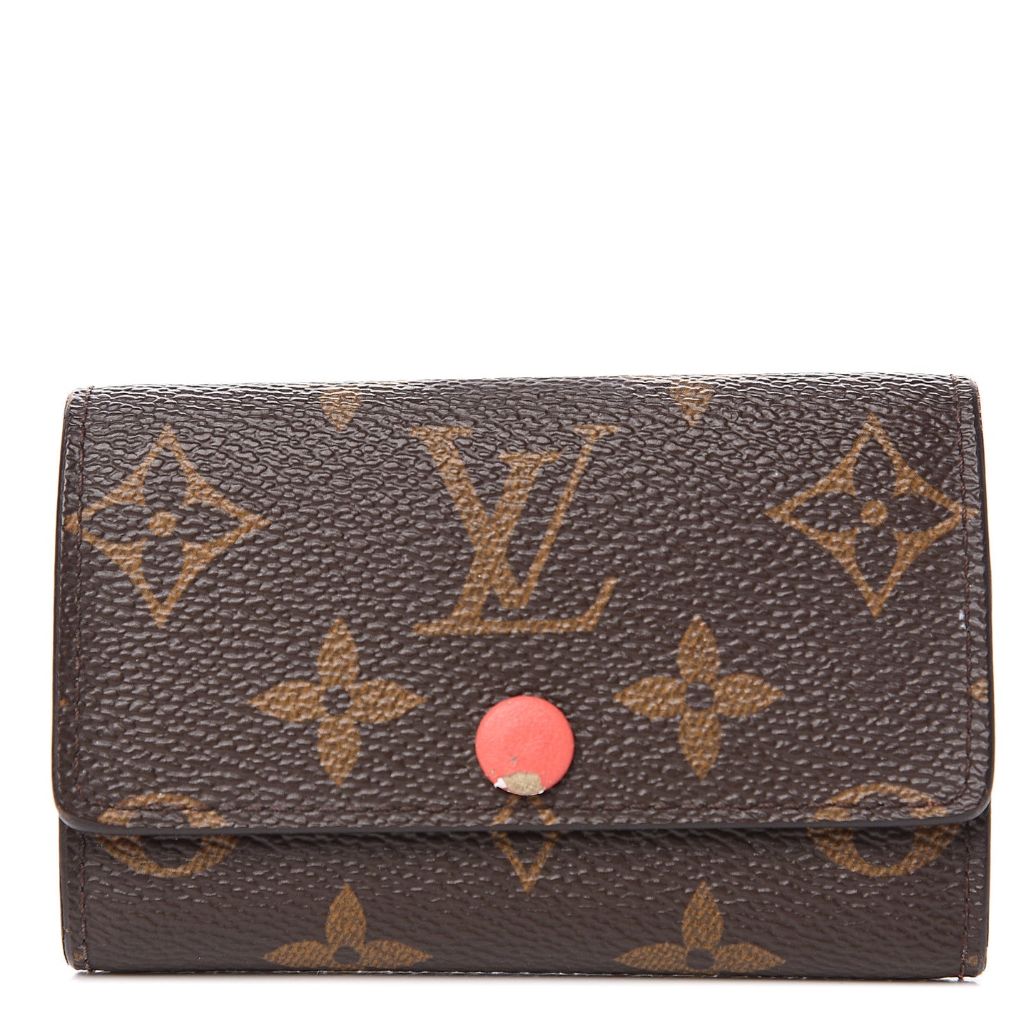 Monogram 6 Key Multicles Holder Poppy