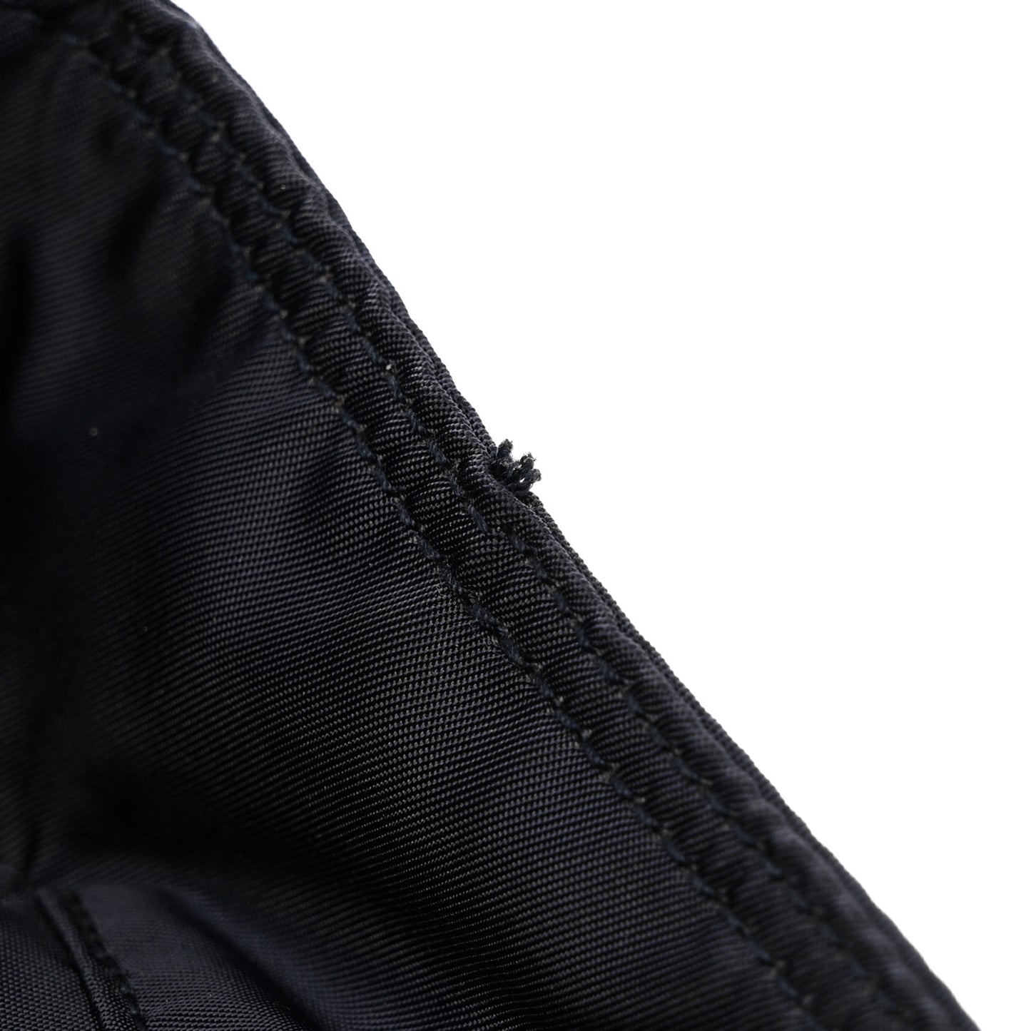 Nylon Saffiano Front Pocket Tote Baltico