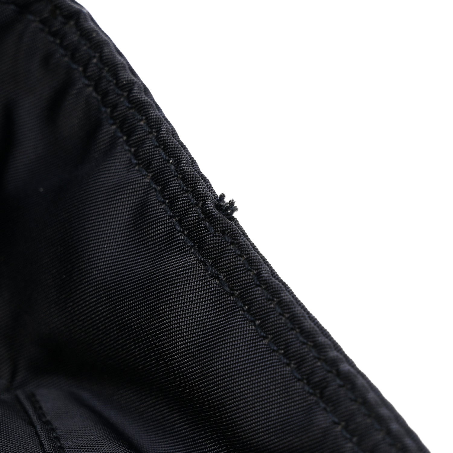 Prada Nylon Saffiano Front Pocket Tote Baltico 12 of 26