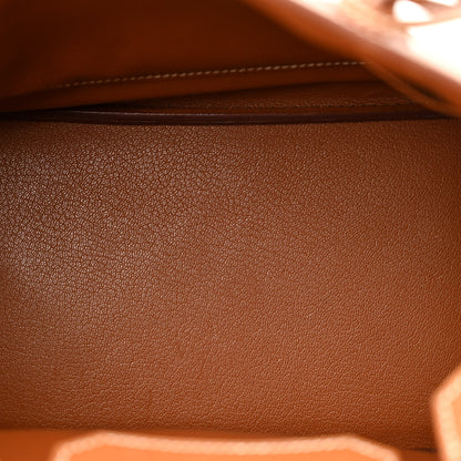 Hermes Courchevel Birkin 30 Gold 6 of 14