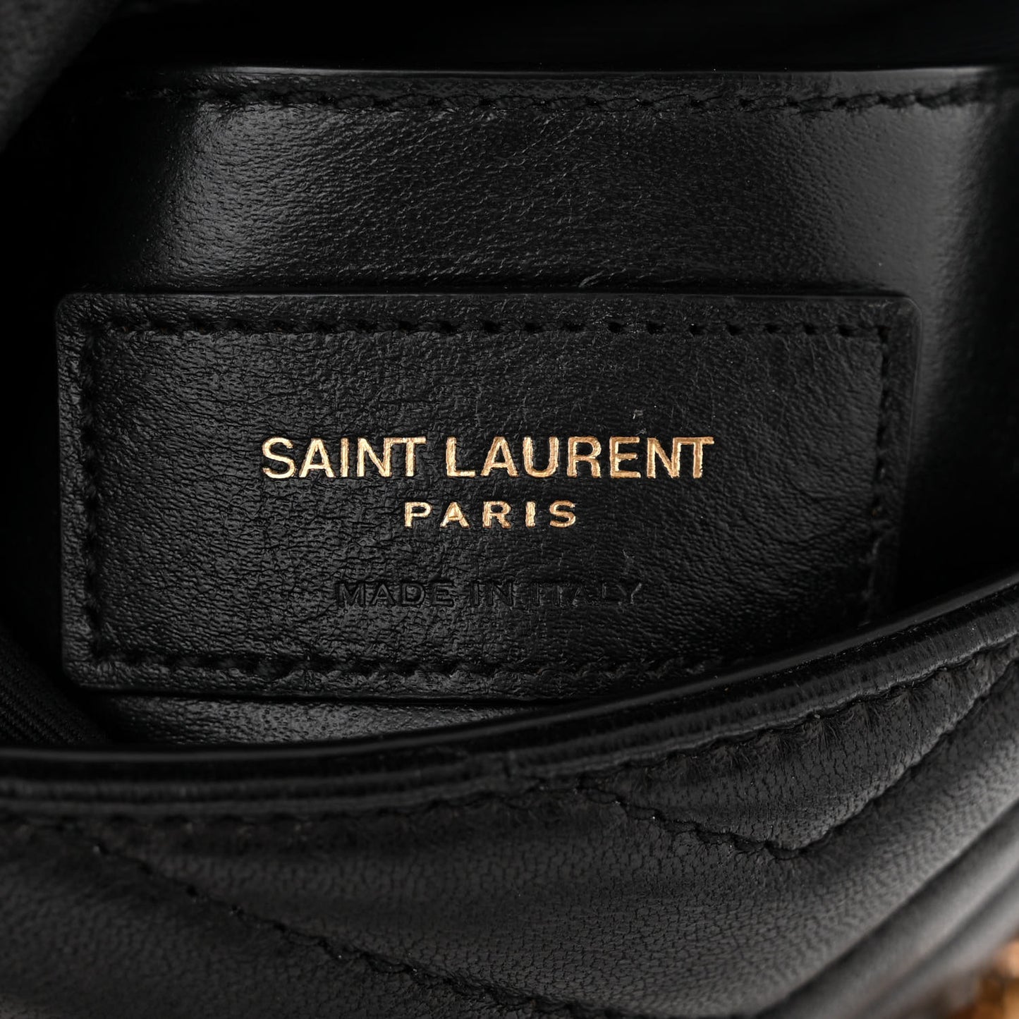 Lambskin Quilted Double Flap Bag Black