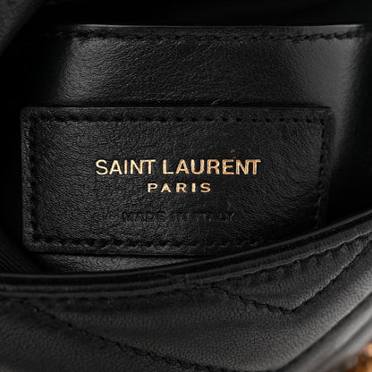 Saint Laurent Lambskin Quilted Double Flap Bag Black 6 of 10