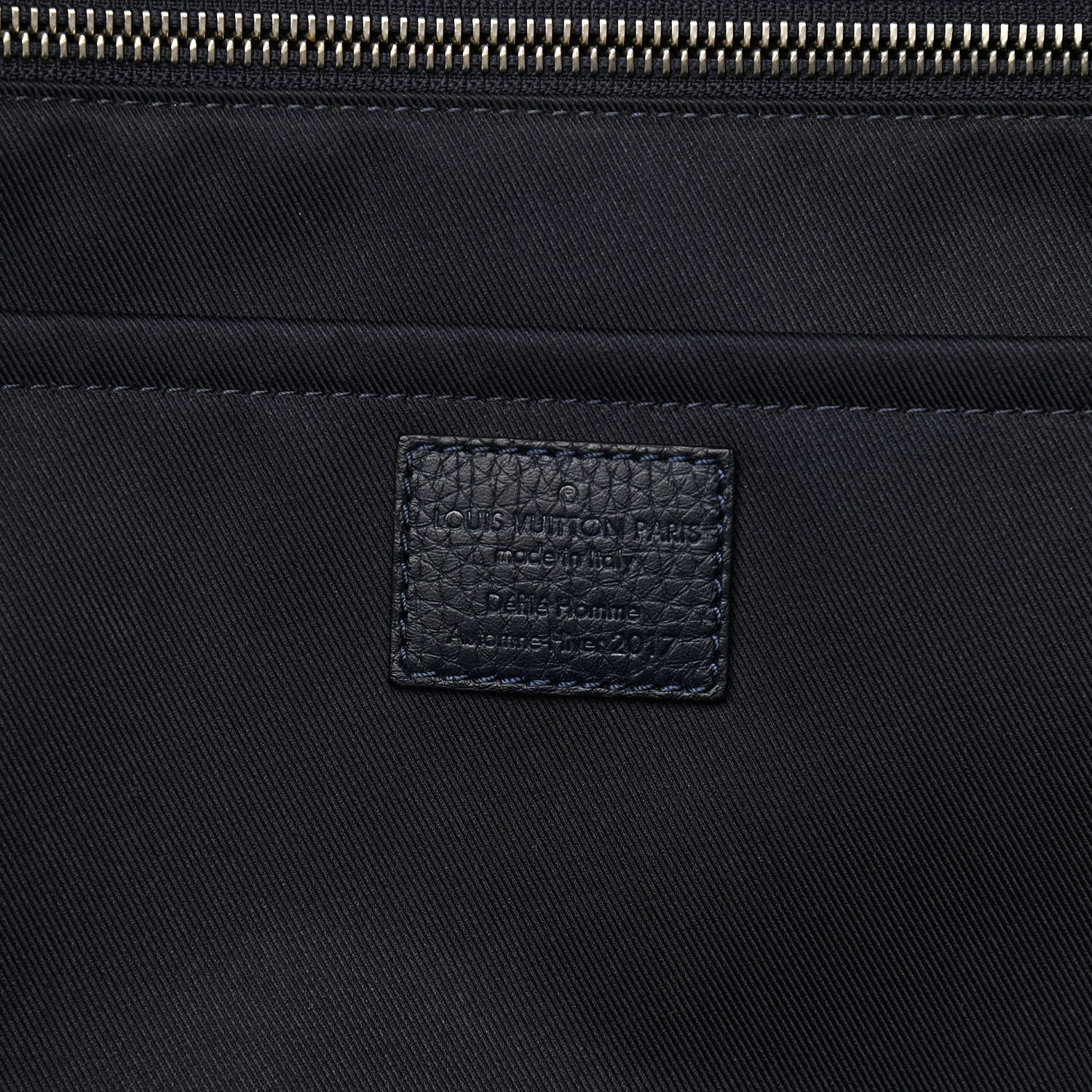 Louis Vuitton Taurillon Armand Initials Backpack Navy 7 of 12