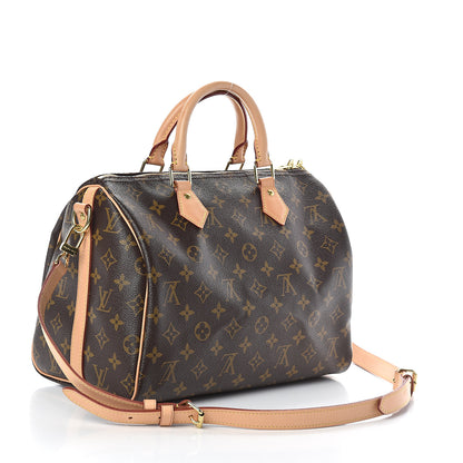 Louis Vuitton Monogram Speedy Bandouliere 30 3 of 10