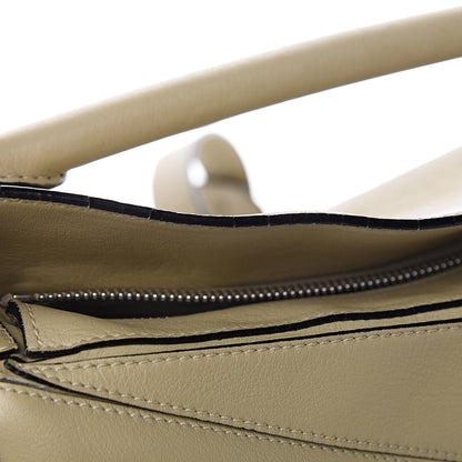 Loewe Calfskin Medium Puzzle Bag Beige 9 of 13