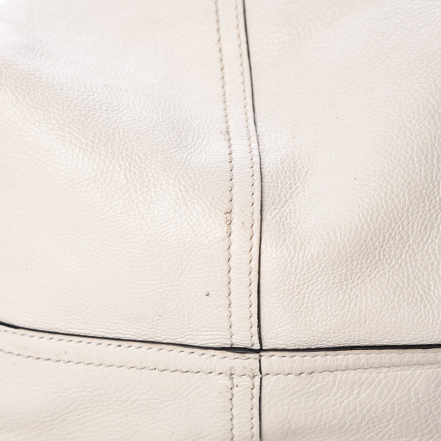 Prada Glace Calf Etiquette Shoulder Tote Bianco Astra 13 of 16