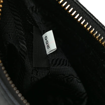 Prada Saffiano Lux Re-Edition 2005 Shoulder Bag Black 7 of 11