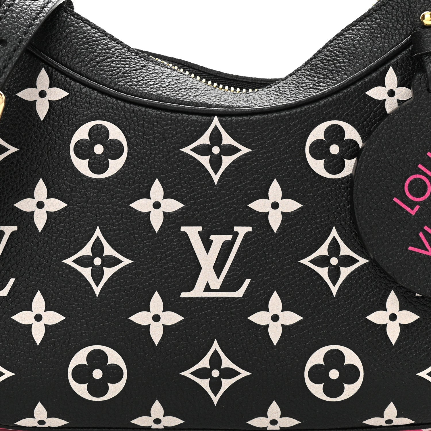 Louis Vuitton Empreinte Monogram Spring in the City Bagatelle NM Black White Pink 7 of 10