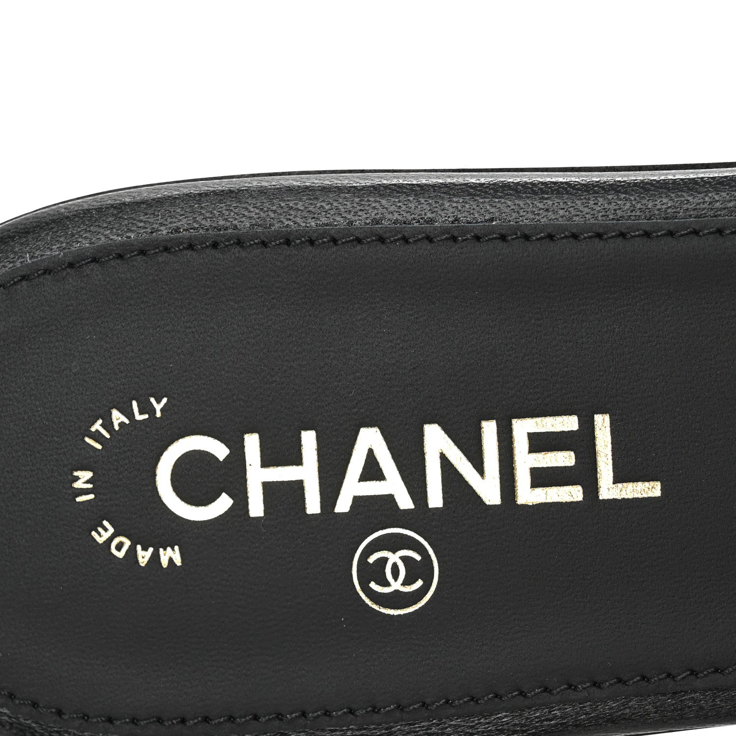 Chanel Lambskin Quilted Turnlock Flat Mules 41 Black 8 of 11