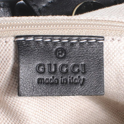 Gucci Guccissima Large Sukey Tote Black 6 of 7