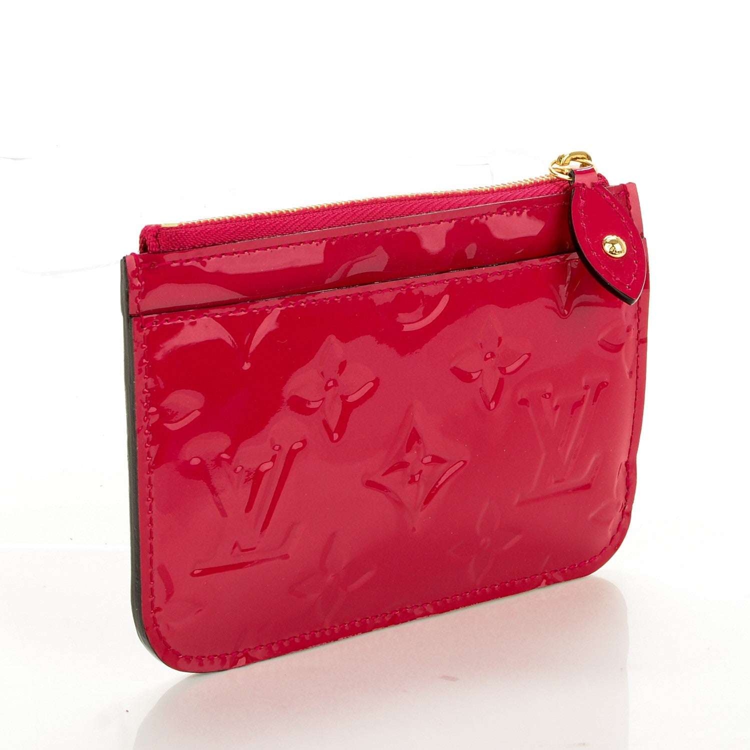 Louis Vuitton Vernis Key Pouch Rose Indien 3 of 7
