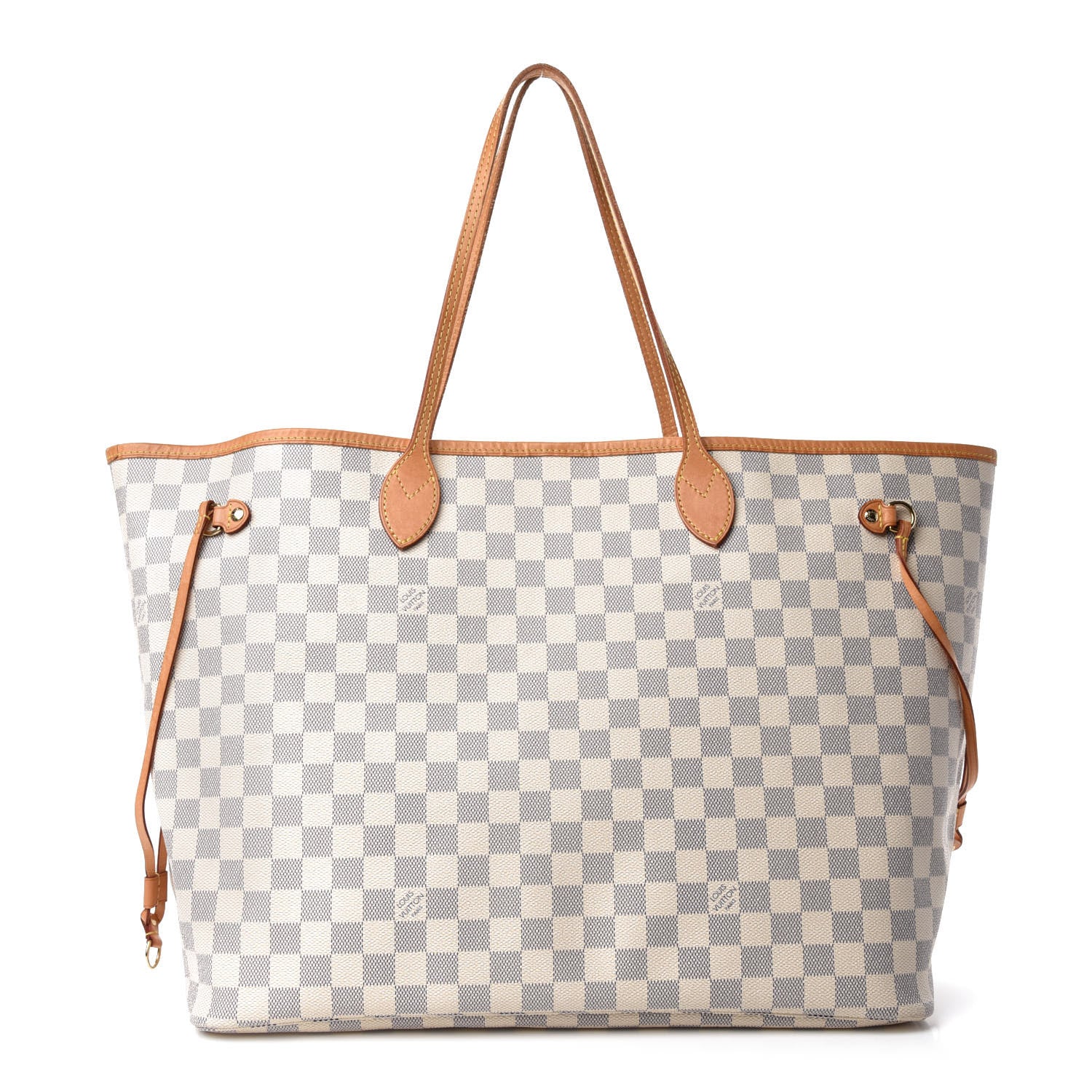 Louis Vuitton Damier Azur Neo Neverfull GM Rose Ballerine 1 of 16