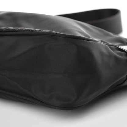 Prada Nylon Flat Messenger Bag Black 9 of 9