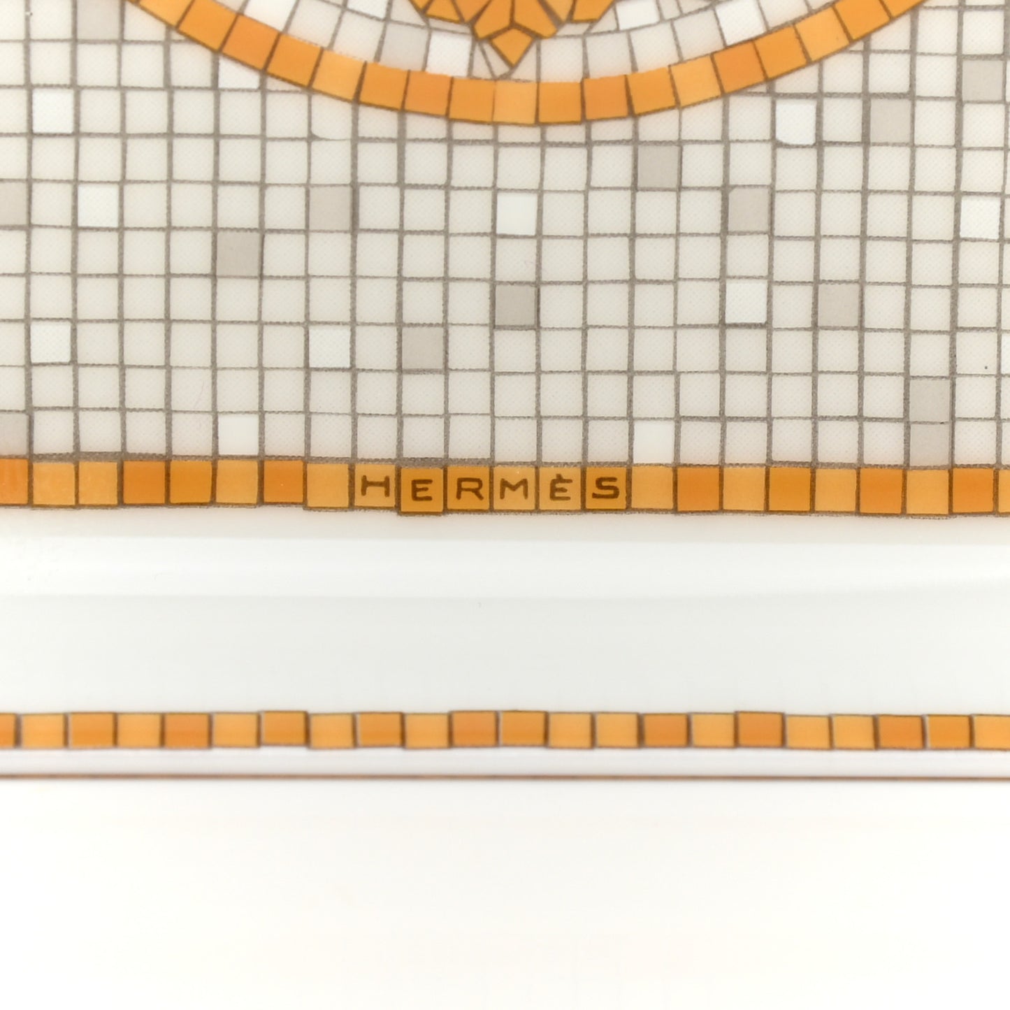 Porcelain Mosaique au 24 Gold Sushi Plate