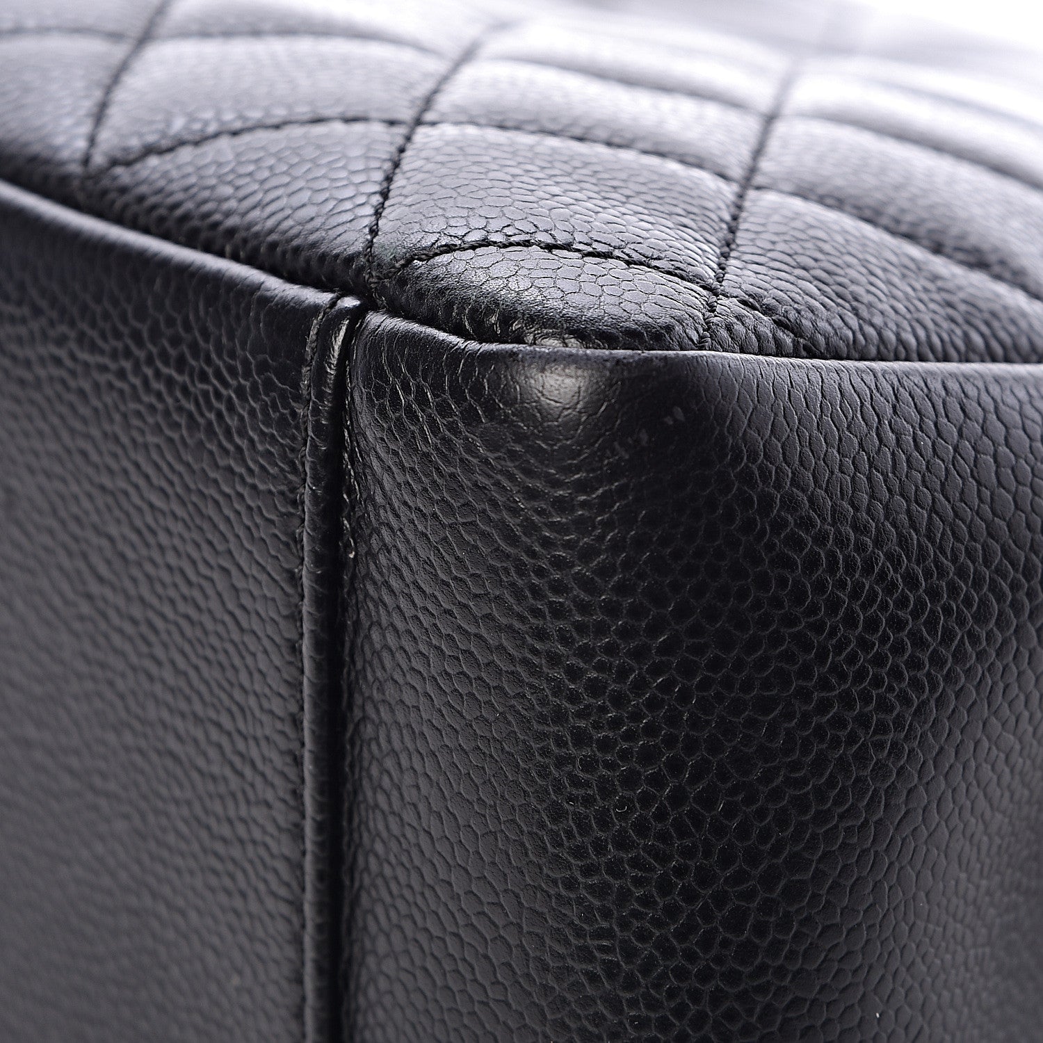 Chanel Caviar Quilted Grand Shopping Tote GST Black 11 of 11