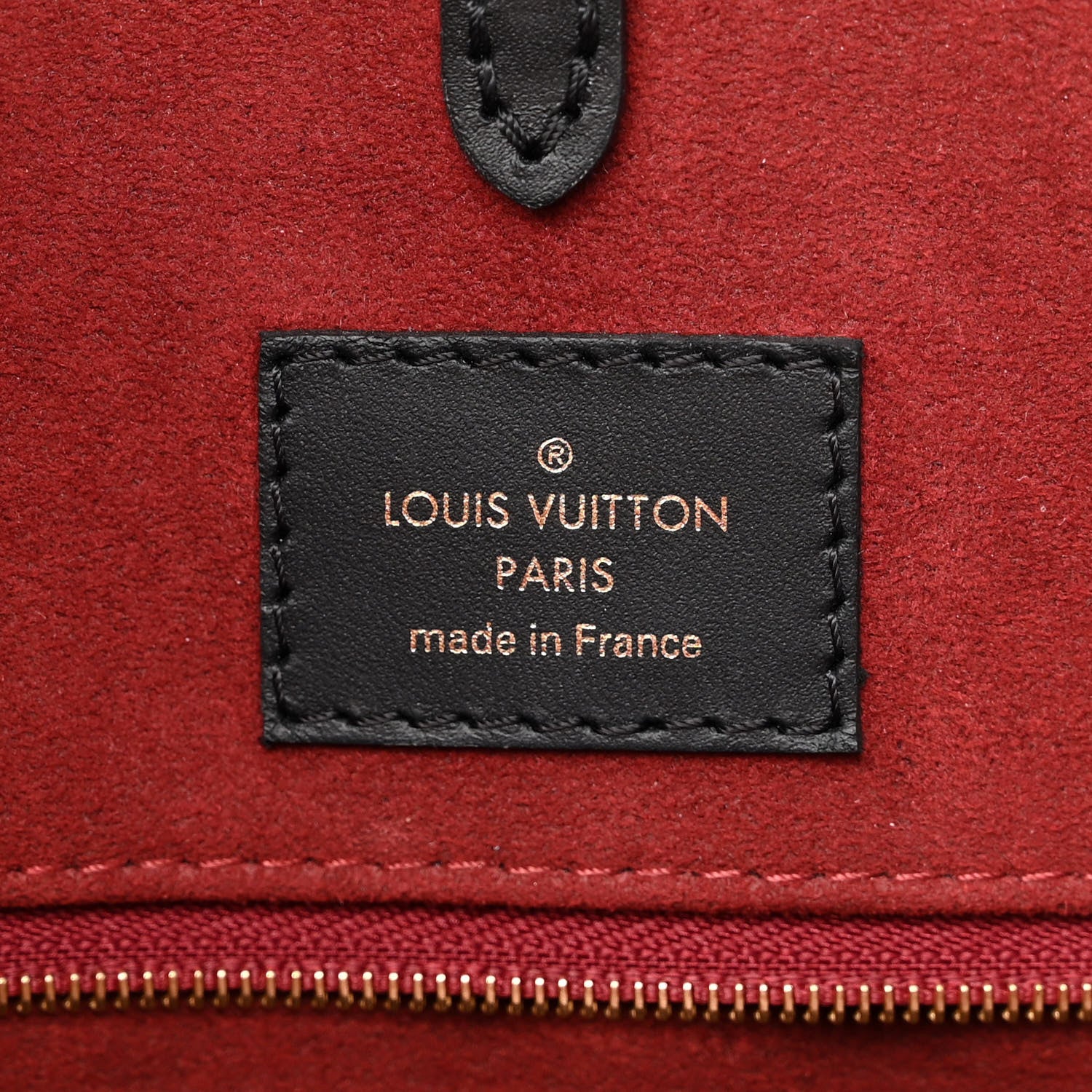 Louis Vuitton Empreinte Monogram Giant Onthego MM Black Beige 6 of 10