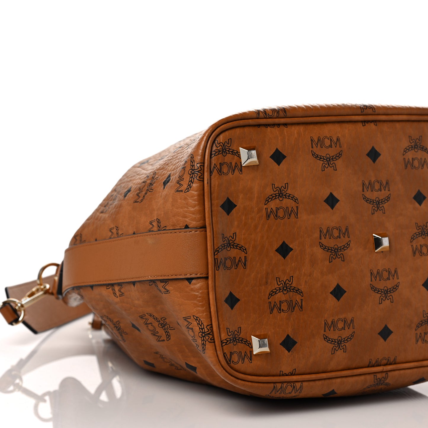 Visetos Essential Drawstring Bag Cognac