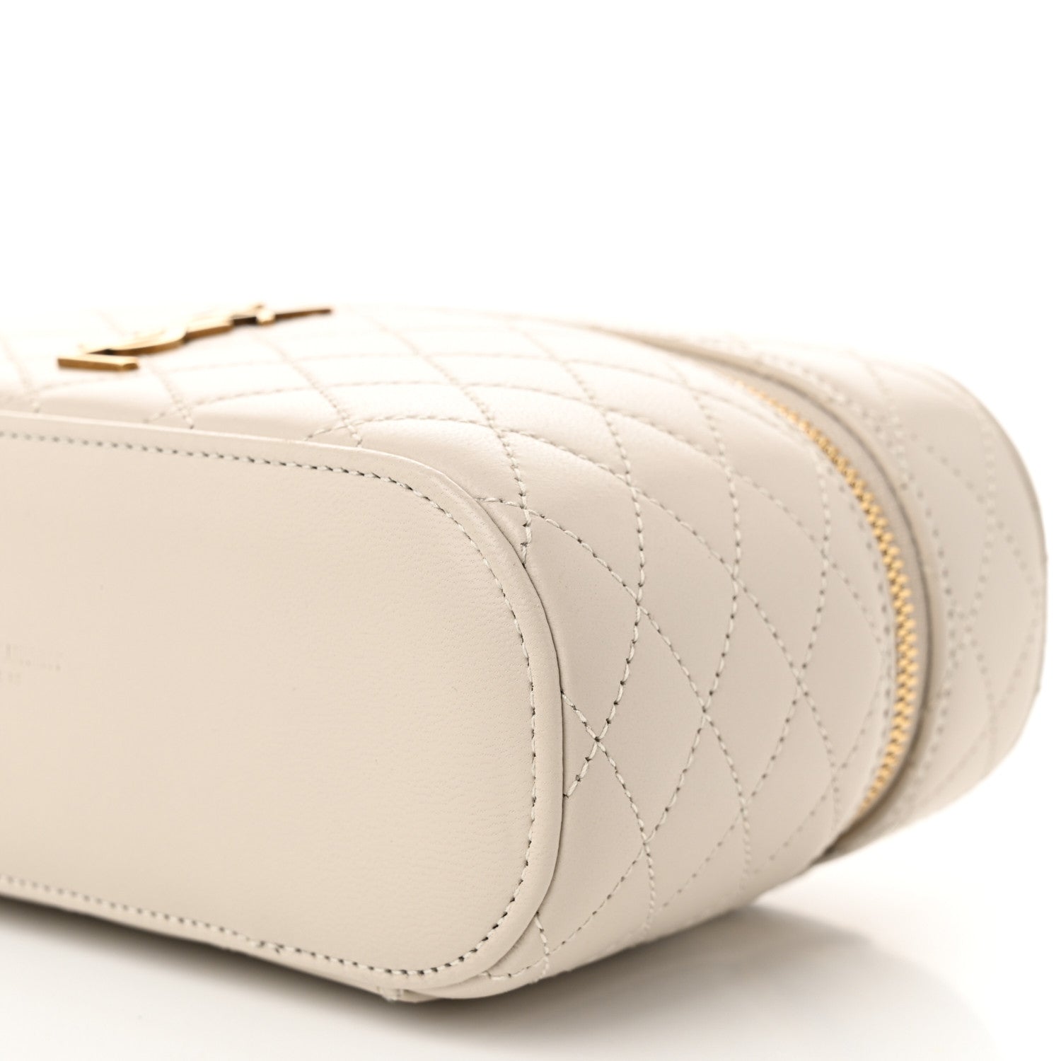 Saint Laurent Lambskin Quilted Mini Gaby Vanity Crema Soft 9 of 9