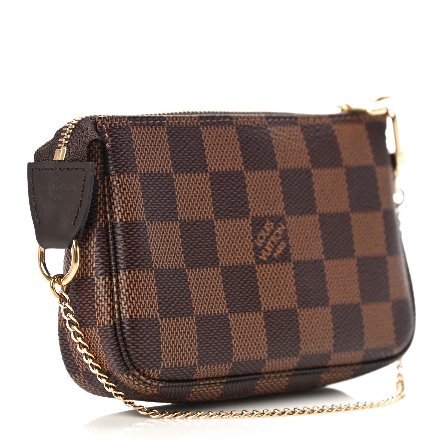 Louis Vuitton Damier Ebene Mini Pochette Accessories 3 of 11