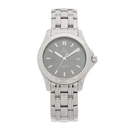 Omega Stainless Steel 36mm Seamaster Quartz Watch Grey 2511.43 1 of 4