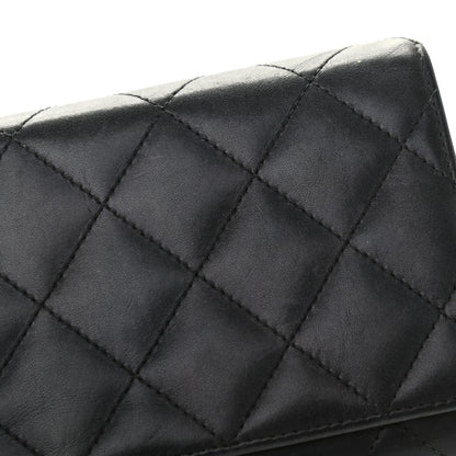 Chanel Calfskin Quilted Cambon Tri-Fold Wallet Black 21 of 25
