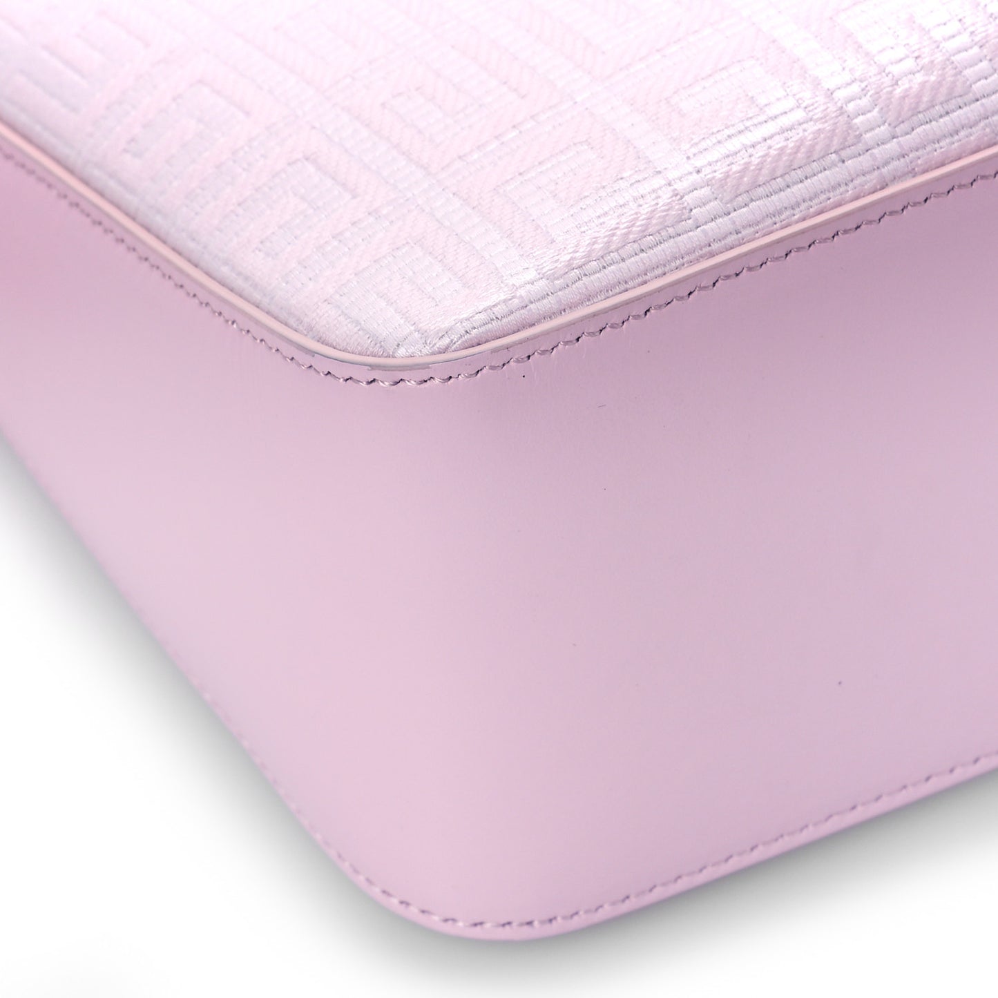 Coated Canvas Logo 4G Embossed Small Moon Cut Out Shoulder Bag Blossom Pink