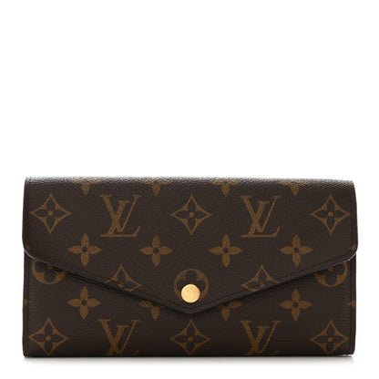 Louis Vuitton Monogram Sarah Wallet NM Rose Ballerine 1 of 6