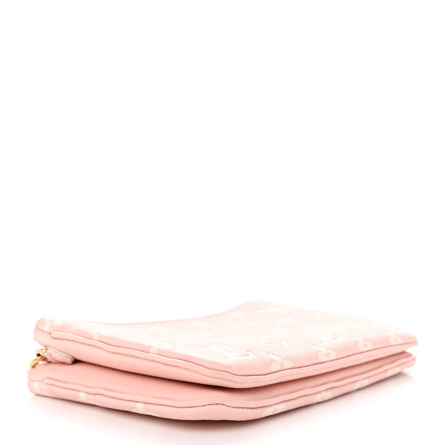 Empreinte Monogram Double Zip Pochette Rose