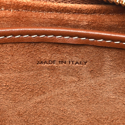 Celine Smooth Calfskin Medium Ava Logo Shoulder Bag Tan 6 of 8