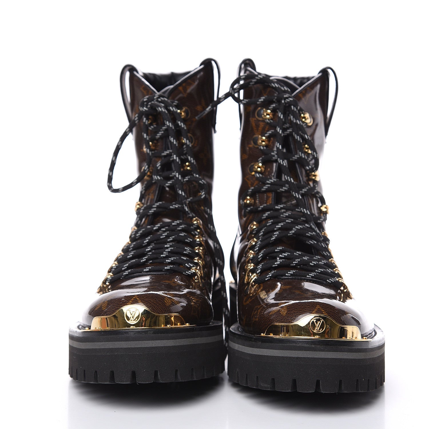 Louis Vuitton Monogram Glaze Mens Outland Ankle Boots 8.5 Ebene 2 of 8