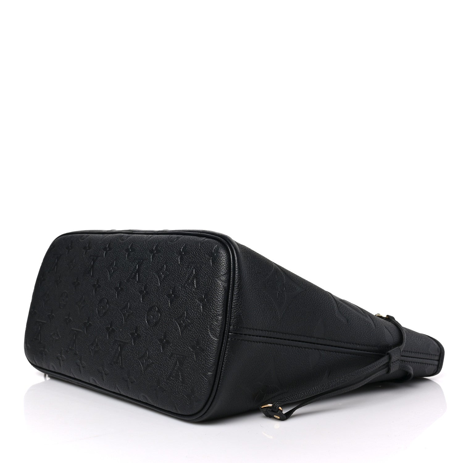 Louis Vuitton Empreinte Monogram Giant Neverfull MM Black 9 of 10