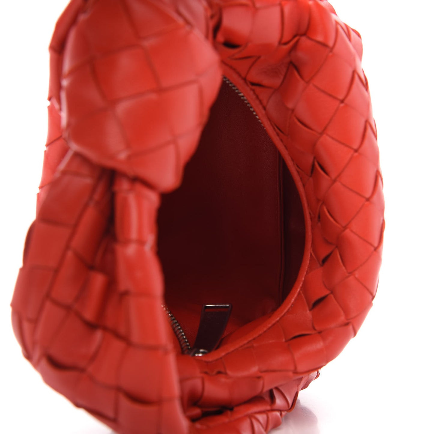 Nappa Intrecciato Mini Jodie Red