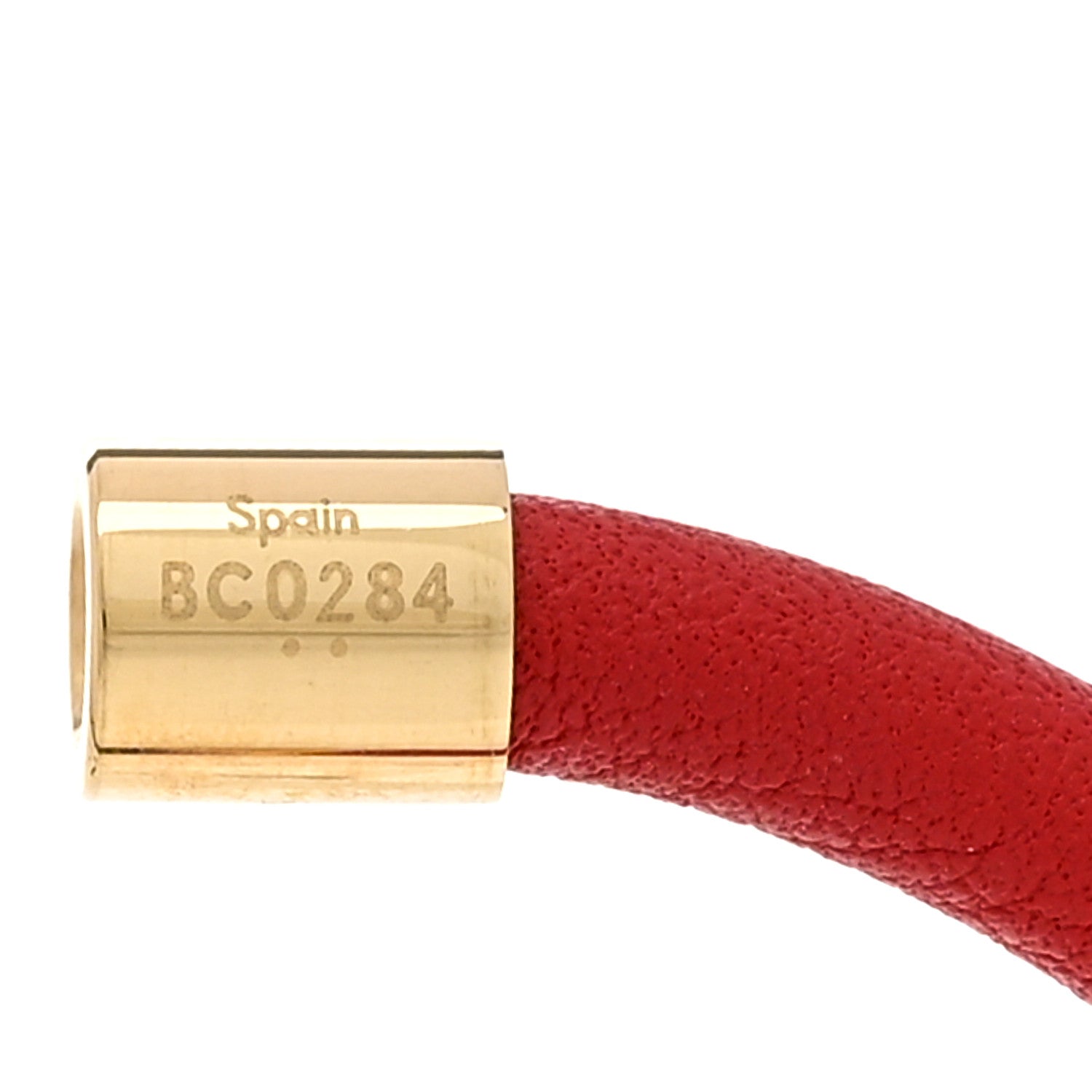 Louis Vuitton Monogram Daily Confidential Bracelet 17 Red 3 of 3