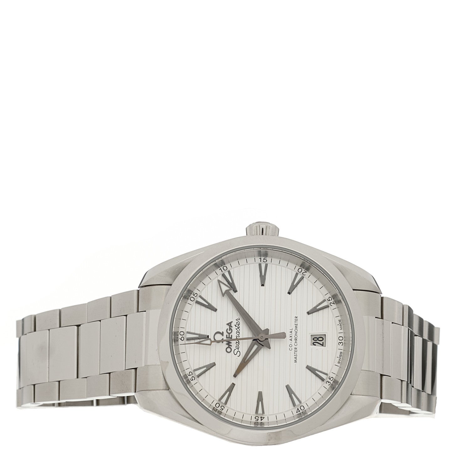 Omega Stainless Steel 38mm Seamaster Aqua Terra 150M Co-Axial Automatic Watch Silver 220.10.38.20.02.001 2 of 5