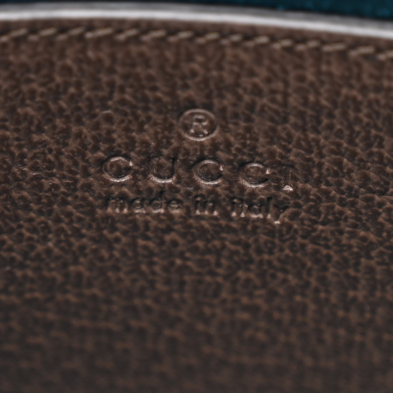 Gucci GG Supreme Monogram Textured Dollar Calfskin Web Small Ophidia Dome Shoulder Bag Beige Ebony New Acero 6 of 10
