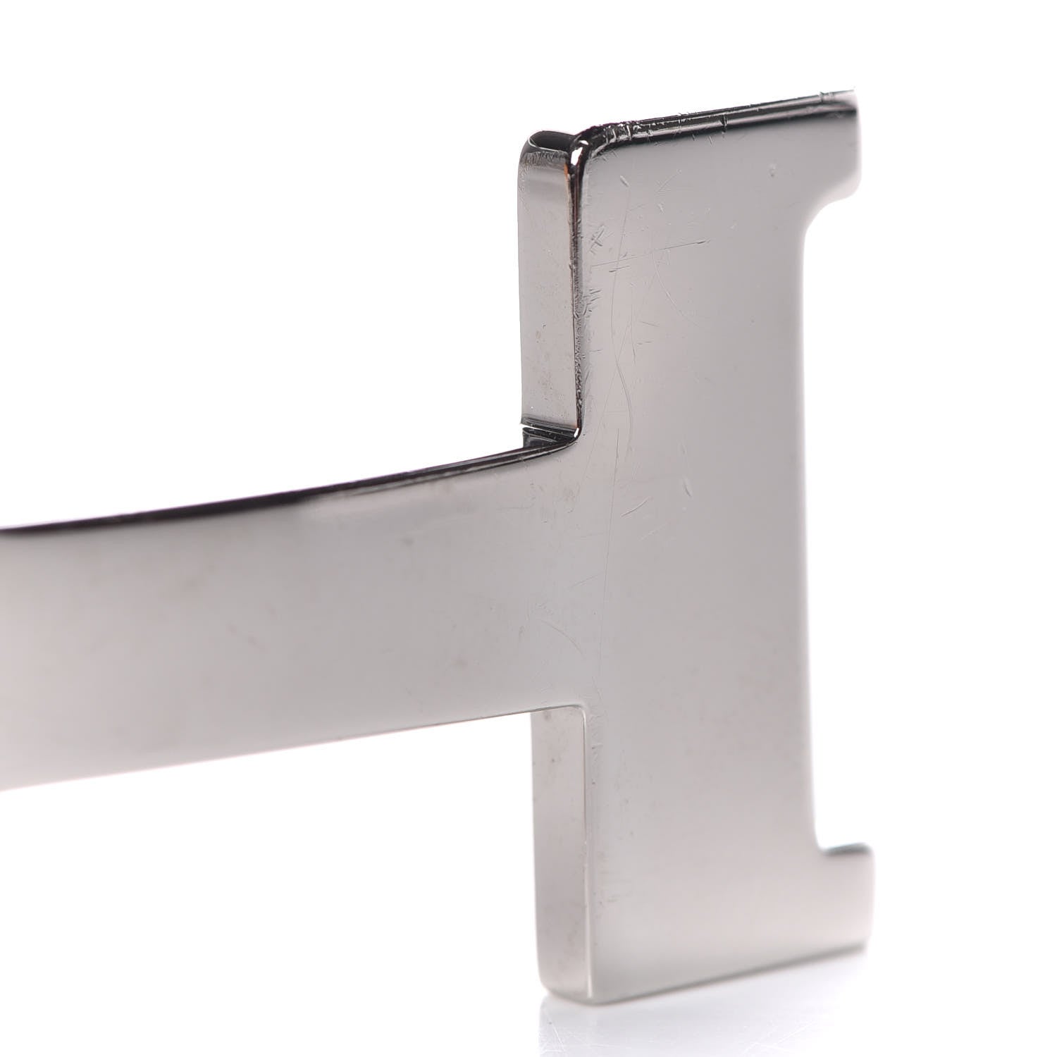 Hermes Polished Palladium Constance 24mm Belt Buckle Silver 5 of 6