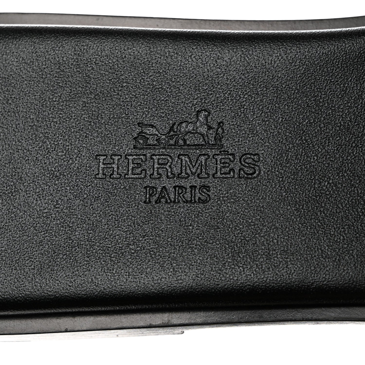 Hermes Calfskin Giulia Sandals 36 Black 6 of 9