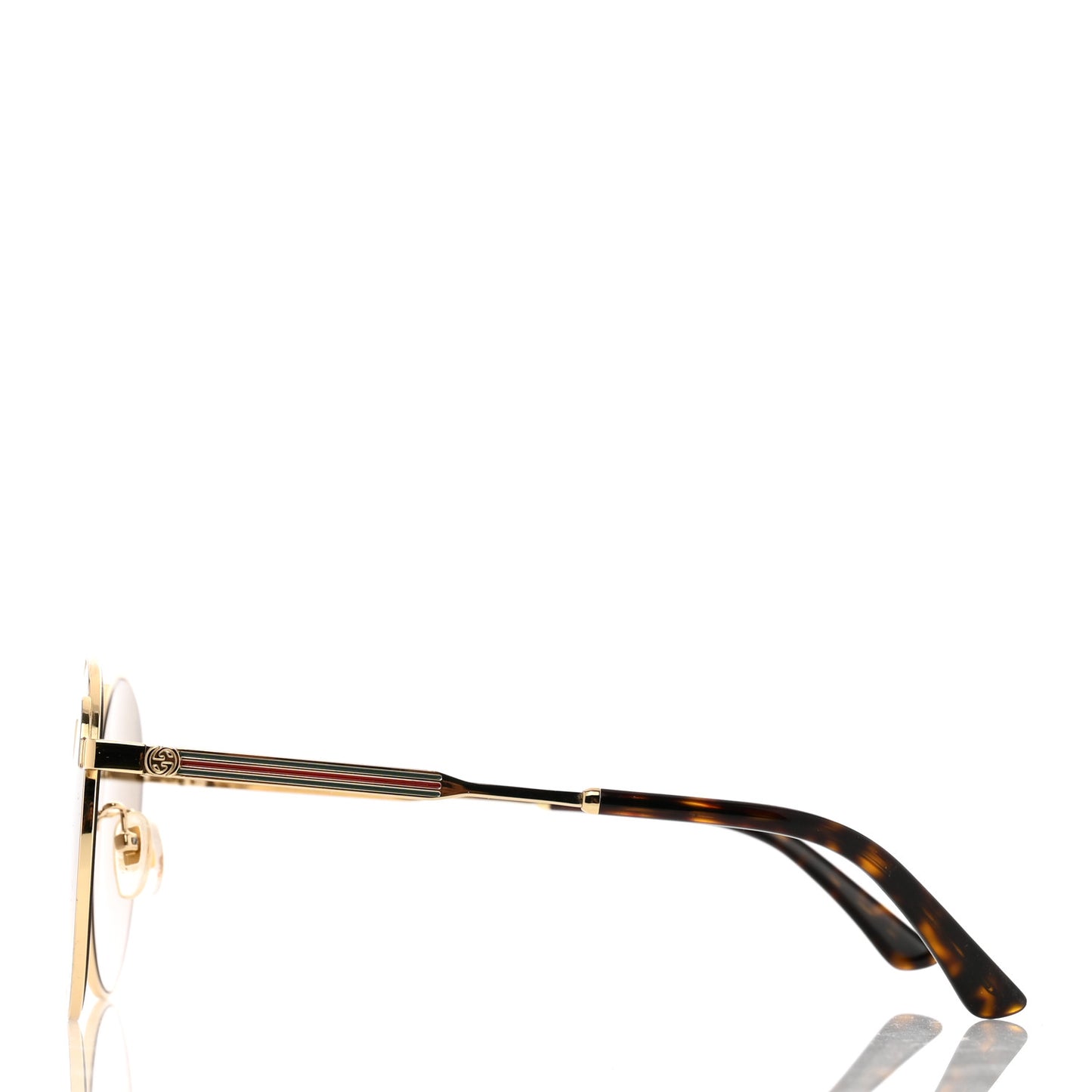 Web Round Sunglasses GG0206SK Gold